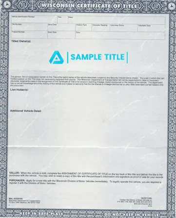 Wisconsin Title Insurance Rates How to Transfer a Car Title in Wisconsin? - PrivateAuto